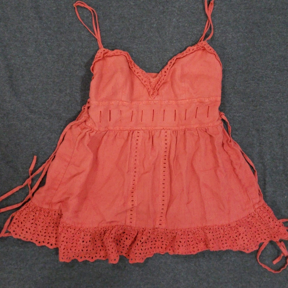 J crew orange top